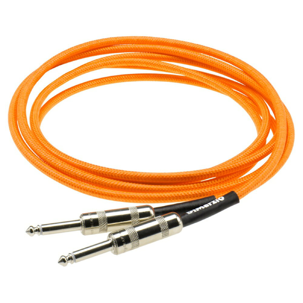 Shielded Cable - ディマジオ Dimarzio EP1718SS NEON ORANGE ギターケーブル