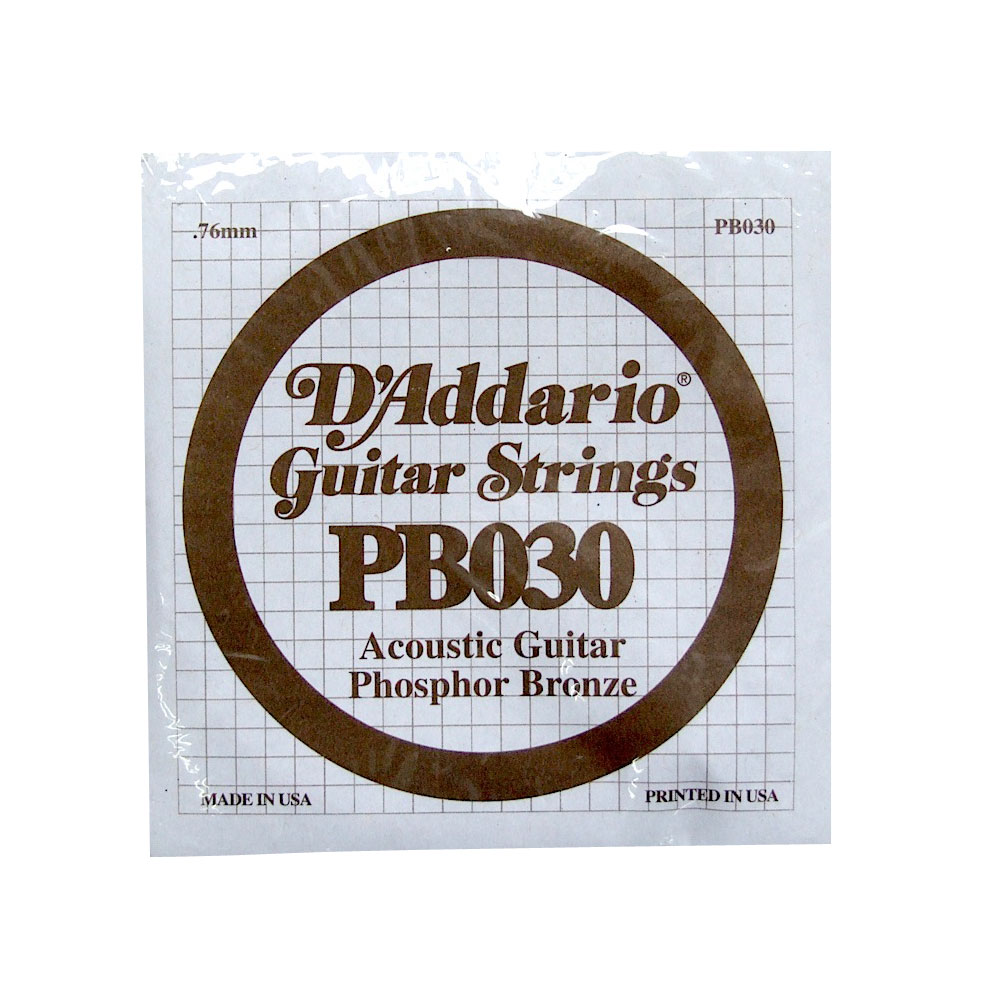 ダダリオ D'Addario PB030弦 Phosphor Bronze バラ弦