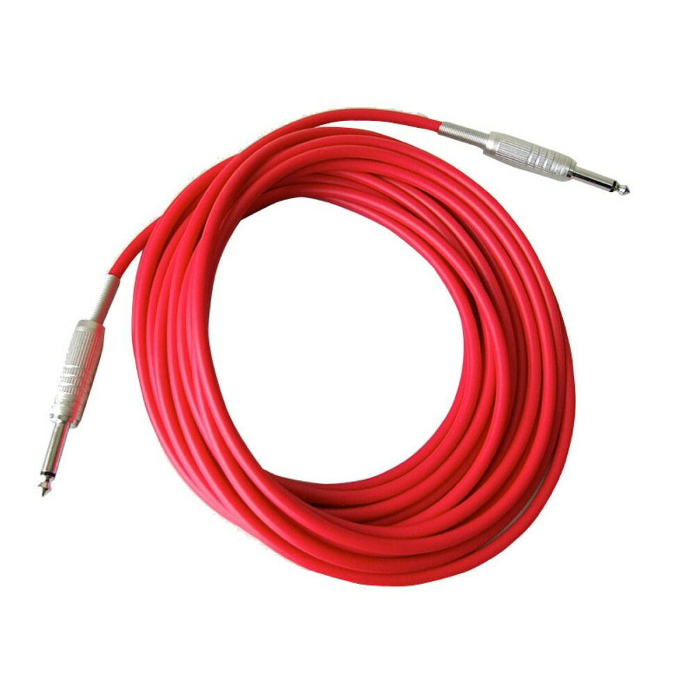 CANARE(カナレ) G07 RED 7m ギターケーブルギター、ベース用ケーブルの定番シールドです。カナレプロフェッショナルケーブルは、すべてのコンストラクションを業務仕様で貫徹した高性能ケーブルです。極限まで損失を排除した高伝導性、そして、信号の純度を守る万全のノイズ対策。群を抜く耐久性は、極寒地での酷使によっても実証済みです。全国の放送局やホールなど、プロオーディオの世界からいただいた「採用」という名の信頼性。カナレは、卓越したクオリティであなたのパフォーマンスを伝えます。ケーブルには高密度編組シールドGS-6を使用。長さ：7メートルカラー：レッド