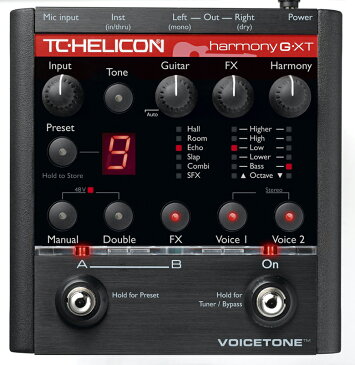 TC-HELICON VOICETONE Harmony-G XT ボーカル用エフェクター