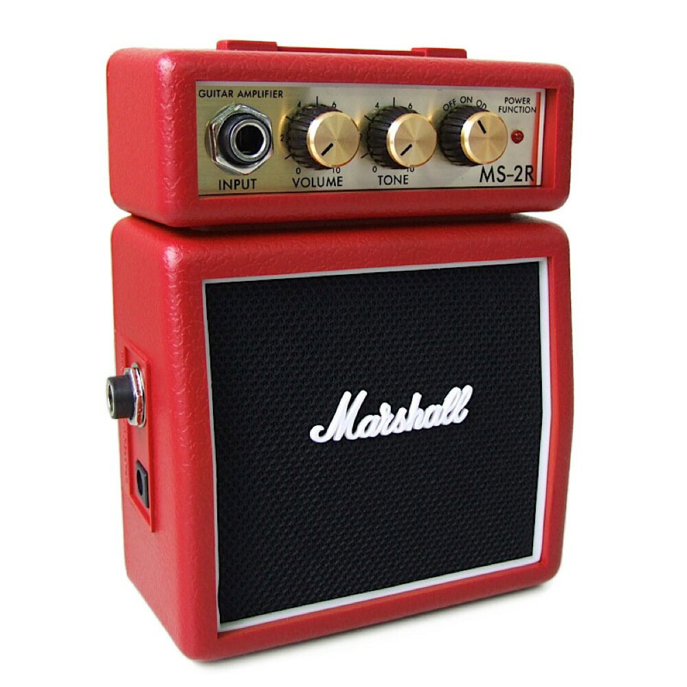 マーシャル MARSHALL MS2R Red Mini 小型ギターアンプ