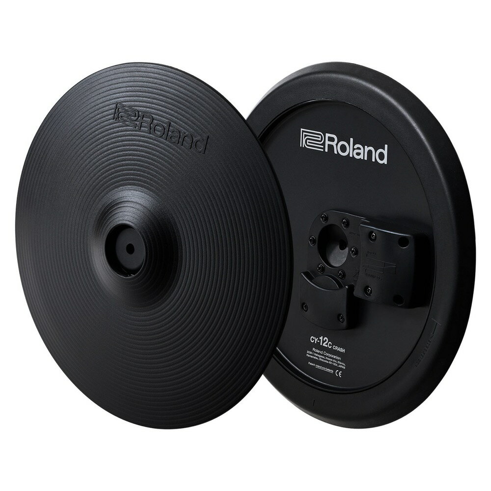 ローランド ROLAND CY-12C-BK V-CYMBAL CRASH クラッシュ用シンバルパッドのサムネイル