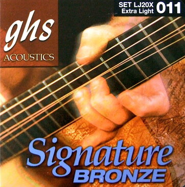 GHS LJ20X Signature Phosphor Bronze アコースティックギター弦