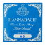 ハナバッハ バロック式10弦 クラシックギター弦 バラ弦 9弦 1本 HANNABACH E8159 ZHT-Blue H/9 青 ブルー ギター弦 クラギ弦