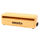 Grover Pro Percussion GV-WB8 Woodblocks ウッドブロック です。ニュー・イングランド産のロック・メイプルをくり抜いて仕上げただけの、シンプルでソリッドなウッドブロックです。サイズ：M（20.1×6×6.3cm）