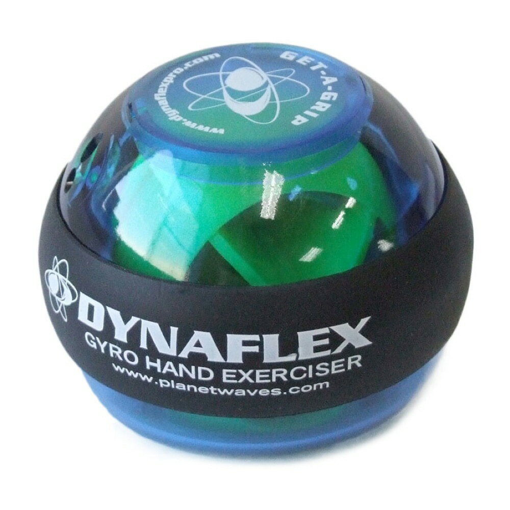 Planet Waves by D'Addario PW-DFP-01 Dynaflex Pro Exerciser 手首強化アイテムダイナフレックスは手首のエクササイズ用トレーニングツールです。どのようなポジションにも指が届くよう、手首のスナップを強くしスピード感のあるフィンガリングを実現します。まずは握ってゆっくりと回していきます。慣れてきたら速度を上げて回し手首を鍛えていきます。　