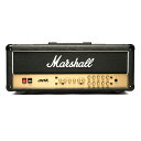 MARSHALL JVM210H ギターヘッドアンプJVM2シリーズは2チャンネル仕様でそれぞれに3つのモード（グリーン/オレンジ/レッド）、つまり2チャンネル×3モード＝6つのサウンドが仕組まれています。前項のJVM4の12のサウンドはどれも捨てがたいものですが、JVM2の開発 に当たっては特に実用的なサウンドやマーシャルの伝統的なサウンド、そして、現在の音楽シーンに一石を投じるアグレッシブなサウンドを網羅することとなりました。そのチャンネルとは；Clean/Crunch：JVM4のクリーン/グリーン、クランチ/オレンジ、クランチ /レッドの3モード。こちらのチャンネルでは澄み切ったクリーンから伝統的なマーシャル・クランチ、そして、2203系の図太い野生的なディストーションを得意とします。OD：JVM2のODはJVM4のOD2チャンネルに相当します。このマーシャル・ フルバルブ・モデル史上最強のディストーションが創造を絶するへヴィ・サウンドを演出します。JVM2ヘッドには100Wモデル（JVM210H） のほかに50Wバージョン （JVM205H）もご用意しました。JVM205HはJVM210Hと比べると、ただ単に出力が小さいだけでなく、他のシリーズ同様50W特有のまとまったサウンドが身上です。使用するシチュエーションだけでなく、そのサウンドの違いも選択の対象となります。（JVM210HとJVM205Hは出力のみ異なり、その他の機能は同一です）SPECGeneralMODEL:JVM210HRANGE:JVMTECHNOLOGY:VALVECHANNELS:2ElectronicsWATTAGE:100WINPUTS:1(+MIDI)CONTROLS:VOLUME/GAIN/BASS/MIDDLE/TREBLE x 2, REVERB x 2, CHANNEL SELECT x 2, PRESENCE, RESONANCE, FX LOOP, FOOTSWITCH/PROGRAMMEValvesPRE AMP VALVES:4 x ECC83POWER AMP VALVES:1 x ECC83 , 4 x EL34AccessoriesFOOTSWITCH:PEDL-10045CABLES:POWER/SPEAKERDimensionsWEIGHT (KG):22DIMENSIONS in mm(W x H x D):750 x 310 x 215OtherMASTER VOLUME:YES x 2EFFECTS:REVERB x 2EFFECTS LOOP:YES x 2UNIQUE:PROGRAMMABLE FOOTSWITCH / 3 MODES PER CHANNEL