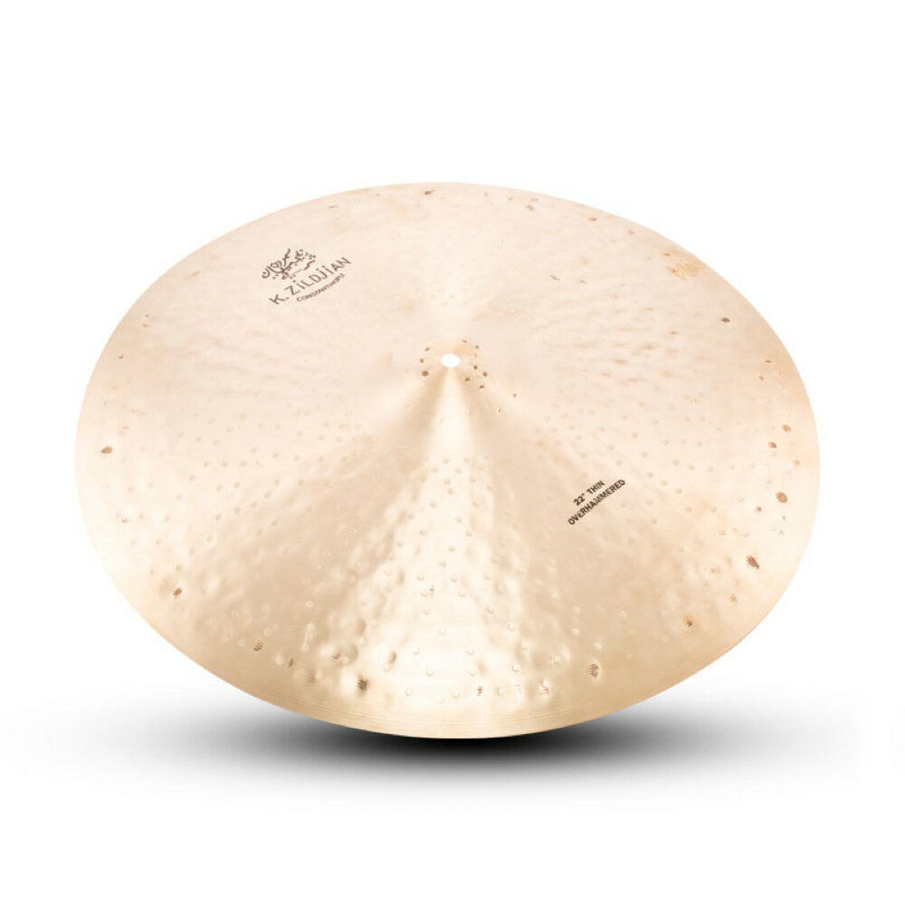 ZILDJIAN K.CONSTANTINOPLE Thin Ride Overhammered 22” ライドシンバル