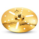 ZILDJIAN A.Custom EFX 20” 穴空きエフェクトシンバルA.Custom EFXAカスタムのキラキラしたニュアンスを持ちながら、カットアウトがトラッシーサウンドを生むエフェクトシンバル。【A.Custom】研ぎすまされた感性と輝き!!ヴィニー・カリウタとのコラボレーションで、新たなハンマリング・テクノロジーを開発。A.Zildjianがさらにスムーズでスウィート、かつ知的な音色へと進化。レコーディングからライブまで多様なシーンに対応するモダンサウンド定評。ウェイト：Thinフィニッシュ：ブリリアント仕上げ20インチ（51cm） エフェクトシンバル　