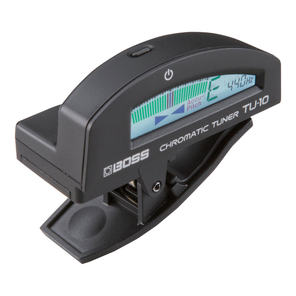 BOSS TU-10 BK Clip-on Chromatic Tuner クリッ