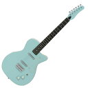 Danelectro 56 SINGLE CUTAWAY AQUA エレキギター独特の雰囲気を持ったダンエレクトロのエレキギターです。セミホロウボディとリップスティックピックアップ搭載で、このギターにしか出せない味わいがあります。ボディー：メゾナイト（セミ-ホロウ）ネック：メイプルフィンガーボード：ローズウッドマシンヘッド：ダンエレクトロ・オリジナルチューナーピックアップ：2-リップスティックコントロール：2-ボリューム、2-トーン、トグルスイッチブリッジ：ローズウッドサドルハードウェア：クロームフィニッシュ：AQUAスケール：634mmソフトケース付き