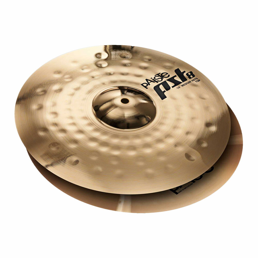 パイステ ハイハットシンバル ボトム 14インチ PST 8 Reflector Medium Hats 14” BOT PAISTE