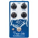 EarthQuaker Devices アースクエイカーデバイセス EQD Tone Job EQ and Boost イコライザー ブースター ギターエフェクタートーンジョブは一緒に使う機材を選ばないハイエンドなオーディオグレードのイコライザーとブースターです。アクティブ回路のTreble、Mid、Bassをコントロールでき、全ての帯域で20dbまでブーストする事ができます。しかもLevelでイコライザーに入る前の信号もさらに最大5倍まで増幅する事が可能です。歪み系の音の補修や、ペダルボードに常に入れておき、使用アンプがいつも違う場合などの音の補正にも最適です。18Vまでの電源に対応していますので、よりクリアなヘッドルームで使用をご希望の場合はそちらをお勧めします。【コントロール】1. Level: 音量の設定。回路上こちらはイコライザーの後に付いています。10時の方向で入力された信号と同じ。左に回す毎に出力がカットされ、右に回す毎に出力が5倍までブーストできます2. Treble: 高域の設定。12時方向でフラットです。 左に回す毎に高域がカットされ、右に回す毎に高域をブーストできます3. Bass: 低域の設定。12時方向でフラットです。 左に回す毎に低域がカットされ、右に回す毎に低域をブーストできます4. Middle: 中域の設定。12時方向でフラットです。 左に回す毎に中域がカットされ、右に回す毎に中域をブーストできます【各イコライザーの効く帯域】Trebleの帯域は2k辺りから上に効き、Bass500Hz辺りから下に効きます。Middleは中域の1k辺りに効き、そこを中心にブーストとカットをします。以下の図の様にMiddleの設定の位置によってTrebleとBassが効く帯域も変化していきます。【Tech Specs】寸法 : 121 x 64 x 57 (mm)消費電流 : 21 mA入力インピーダンス : 1 MOhm出力インピーダンス : ＜1 kOhm【スイッチ】電子リレー方式のトゥルーバイパスを採用していますので、電源無しでは音は出力されません。【電源】トーンジョブは9Vから18V、ACアダプターで2.1mmのセンターマイナスのアダプターで使用出来ます。デイジーチェインやトランス方式でないパワーアダプター等の使用ではノイズが乗る事が有りますので推奨されておりません。また18V以上出力する電源は使用しないでください！