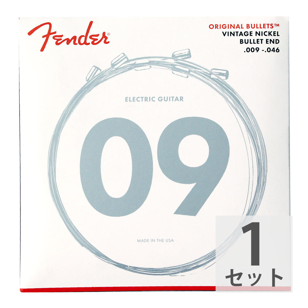 フェンダー Fender Pure Nickel Bullet Ends 3150LR 09-46 エレキギター弦