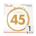 フェンダー Fender 7060 Acoustic Bass Strings Phosphor Bronze 45-100 アコースティックベース弦