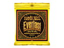 ERNIE BALL 2554 Everlast Coated 80/20 BRONZE ALLOY MEDIUM アコースティックギター弦EVERLAST(エヴァーラスト)は、アーニーボールが独自に開発したナノ・テクノロジーを採用したコーティング弦です。10ナノメーター未満の薄さを実現することで、通常のアコースティック弦と比較しても、そのフィーリングに違いを感じさせることはありません。さらに、弦の表面に付着する汗や湿気、手垢などをはじきロングライフを実現します。80/20 BRONZE ALLOYゲージ：.013/.017/.026/.034/.046/.056MEDIUM■アーニーボールが独自に開発したナノ・テクノロジー採用。■コア、ワウンドそれぞれのワイアーにナノ・コーティング処理を採用。■弦振動を抑制しない10ナノメーター未満のコーティング技術。■汗や湿気、手垢などをはじきロングライフを達成。■一般的なアコースティック弦と同様のトーンとフィーリング。■ブロンズ