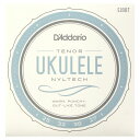 D'Addario EJ88T Nyltech Ukulele テナーウクレレ用セット弦D'Addario とAquila 社の共同開発より、これまでのウクレレ弦にないウォームながらパンチの あるサウンド、正確なピッチ、そしてプレイヤビリティ抜群のウクレレ弦。Nyltech Ukulele,Tenor■テナーウクレレ用セット弦■ゲージ：026 032 038 028 A-E-C-G　