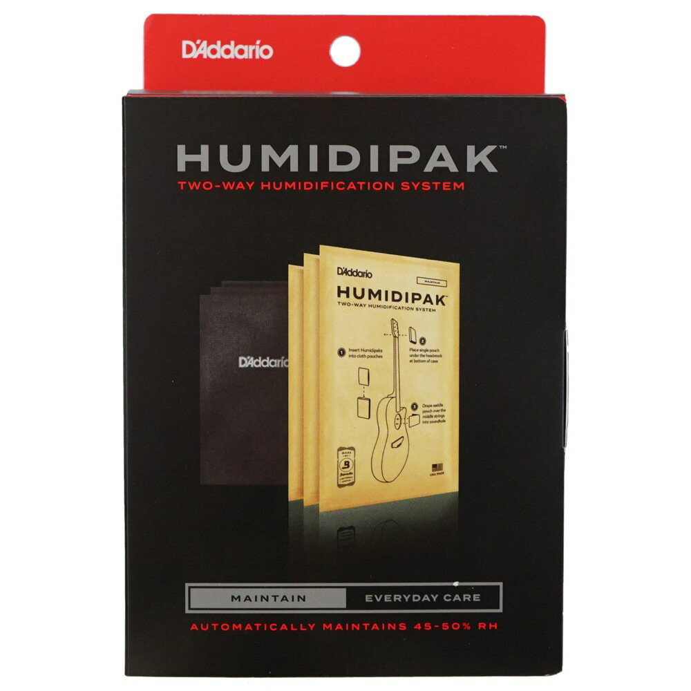 Planet Waves by D'Addario PW-HPK-01 Humidipak 湿度調整システム