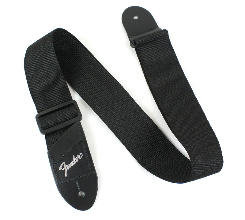 FENDER Economy Strap SILVER 2