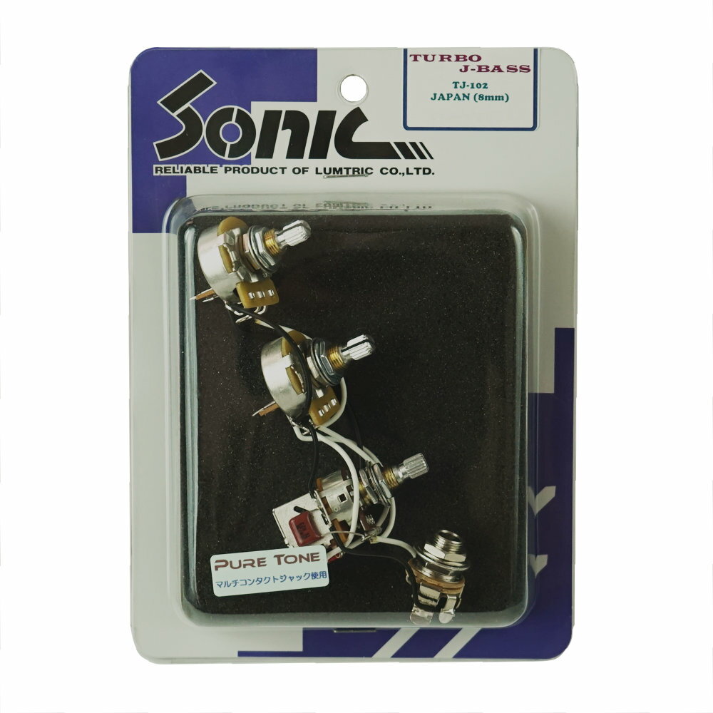 SONIC TJ-102 TURBO J-BASS DOMESTIC (METRIC) ジャズベース用サーキット