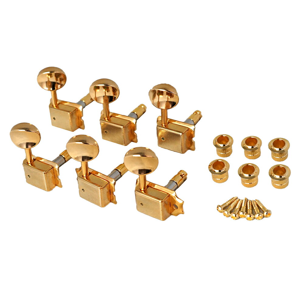 GOTOH SD91-MG-05M-L6-Gold クルーソンタイプ マグナムロック ゴールド※本商品は弊社に在庫がない状態でご注文を頂いた場合、メーカーでの受注生産となります。その場合、納期に約1ヶ月程度のお時間を要する場合がございます。あらかじめご了承下さい。最新の弊社在庫状況や、納期情報など、ご不明な点がございましたらお気軽にお問い合わせください。※ギターパーツの取り扱いには、相応の技術と知識が必要になります。自己責任にて、取り扱い可能な方のみ、ご検討下さい。個人的に取り付け時に起った、楽器及びパーツの破損・損傷等につきましては当店は保証出来ません。あらかじめご了承下さい。※ぺグのサイズにつきましては商品画像を参考にご検討下さいませ。本体部品番：SD91つまみ部品番：05M本体部カラー：ゴールド軸オプション：マグナムロックギターヘッド形状：L6Mission（ギア比）：1:15