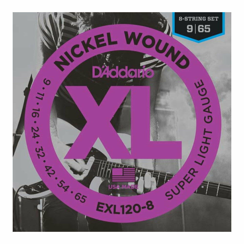 ダダリオ D'Addario EXL120-8 8弦エレキギター弦