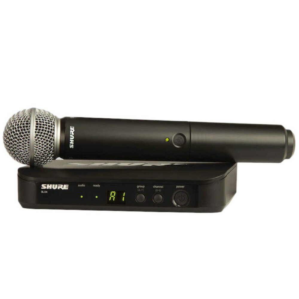 SHURE BLX24J/SM58-JB ハンドヘルド型ワイヤレスシステム