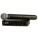 SHURE BLX24/BETA58 ハンドヘルド型ワイヤレスシステム