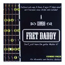 Fret Daddy スケール教則シール コンボパック エレキ/アコースティックギター用