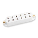 Seymour Duncan SL59-1n Little '59 Neck White ギターピックアップ※ギターパーツの取り扱いには、相応の技術と知識が必要になります。自己責任にて取り扱い可能な方のみ、ご検討下さい。取り付け時に起った、楽器及びパーツの破損・損傷等につきましては当店は保証出来ません。あらかじめご了承下さい。※取り付け作業後の商品につきましては、いかなる理由でも返品は受付出来ません。その名が示すとおり、ヴィンテージP.A.F.の持つ、ウォームでスムースなトーン特性を余すことなくこの小さなボディに凝縮しています。全てのポールピースが調整可能なため、お望みのレベルでバランスの取れたアウトプットが得られます。SJBJ-1よりも出力が控えめで中高域のレスポンスが良いのが特徴です。Magnet：Ceramic BarD.C. Resistance：9.8kEQ/B：6/M：5/T：7Cable：4-Con. ShieldedColor：White