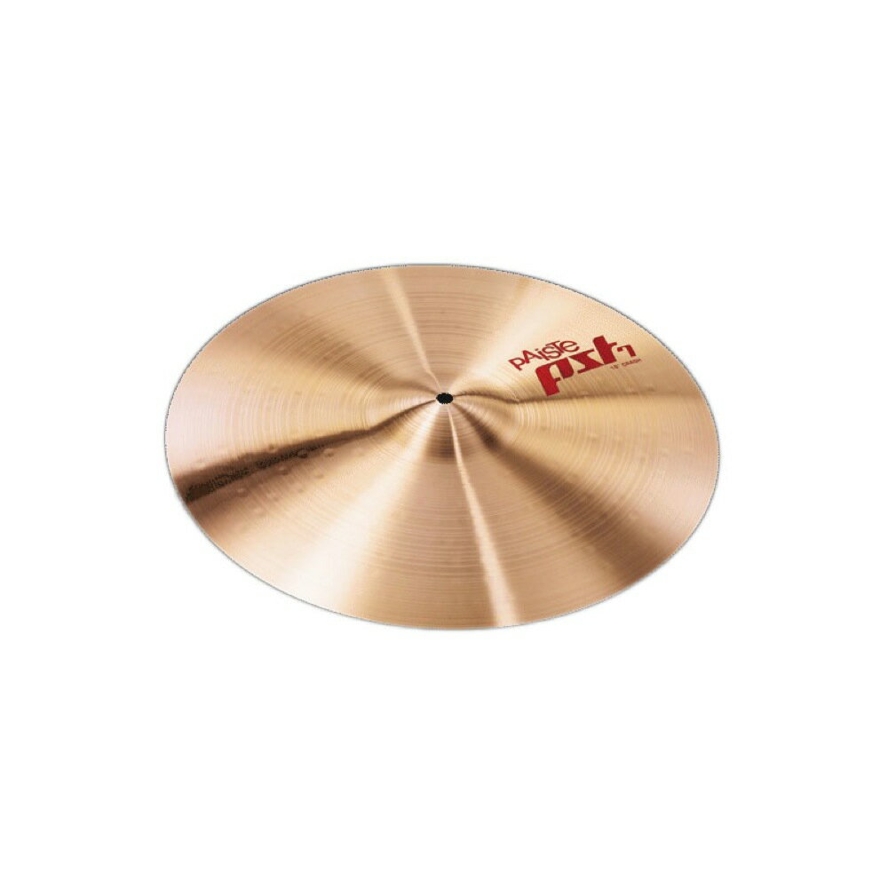 ※画像はサンプルです。詳しくは商品説明をお読み下さい。PAISTE（パイステ）PST7 Crash 18 クラッシュシンバル 。スイスのシンバルメーカーPAISTE（パイステ）。PST7のベースは、伝説的な2002シリーズに由来のCuSn8ブロンズです。シンバルは、その独特の伝統的な外観と仕上げを実現するために私たちスイスの手工職人によって旋盤加工されています。パイステの精密なスイスでの製造の結果、暖かく、全体としてクリアなサウンドを持ち、かつ、3つの重量クラス、light/thin、medium、heavyを提供することによって、PST7は広く異なる音楽スタイルをカバーします。PST 7 Crash 18インチ