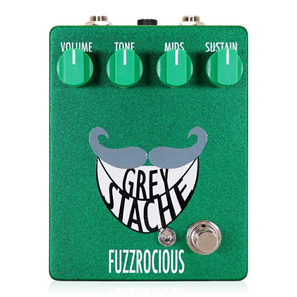 Fuzzrocious Pedals Grey Stache ファズ エフ