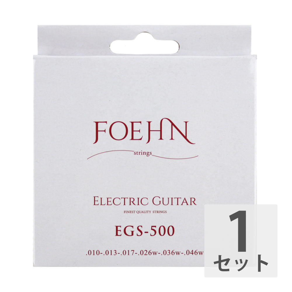 FOEHN EGS-500 Electric Guitar Strings Regular light 쥭 10-46