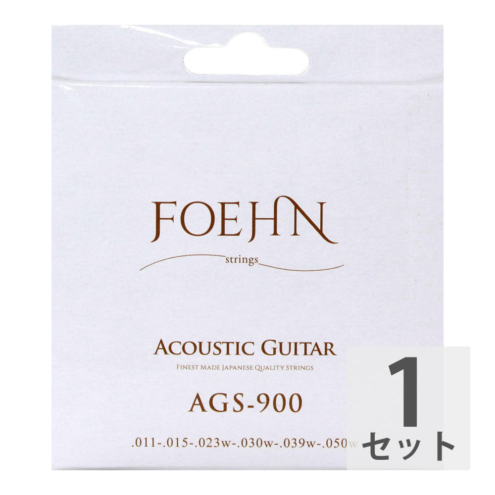 FOEHN AGS-900 Acoustic Guitar Strings Custom Lig