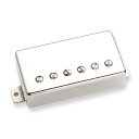 Seymour Duncan SH-55b Seth Lover model Bridge Nickel ギターピックアップ※ギターパーツの取り扱いには、相応の技術と知識が必要になります。自己責任にて取り扱い可能な方のみ、ご検討下さい。取り付け時に起った、楽器及びパーツの破損・損傷等につきましては当店は保証出来ません。あらかじめご了承下さい。※取付部ステーがSeymour Duncan製の他モデルと比べて長い仕様の為、お取り付けの際にザグリ等のリペアが必要な場合がございます。※取り付け作業後の商品につきましては、いかなる理由でも返品は受付出来ません。ギブソン・オリジナルP.A.F.の開発者であるセス・ラバーとセイモア・ダンカンが協力して開発したモデル。オリジナルの1955年製P.A.F.と同じくニッケルシルバーのプレート、プレーンエナメルワイヤー、アルニコ2マグネット、木製のスペーサーなど素材にも拘っています。ピックアップカバーは自然なハイエンドを損なわないように、ニッケルシルバーを採用しています。また、オリジナルのトーンに拘ったため、あえて含侵処理を施していません。アーチトップ用のエスカッション（ブラック）が付属しています。Magnet：Alnico 2 BarD.C. Resistance：8.3kEQ/B：6/M：4/T：8Cable：1-Con. Braid ShieldColor：Nickel