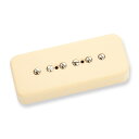 Seymour Duncan SP90-2b Hot Bridge Ivory ギターピックアップ※ギターパーツの取り扱いには、相応の技術と知識が必要になります。自己責任にて取り扱い可能な方のみ、ご検討下さい。取り付け時に起った、楽器及びパーツの破損・損傷等につきましては当店は保証出来ません。あらかじめご了承下さい。※取り付け作業後の商品につきましては、いかなる理由でも返品は受付出来ません。特製コイルターンと2つのスモールセラミックマグネットが、サステインを増幅させ弦振動に対する感度を上げました。SP90-3 Customに比べ、はっきりとした中高域を持っています。Magnet：Small CeramicD.C. Resistance：15kEQ/B：6/M：6/T：5Cable：1-Con. Braid ShieldColor：Ivory