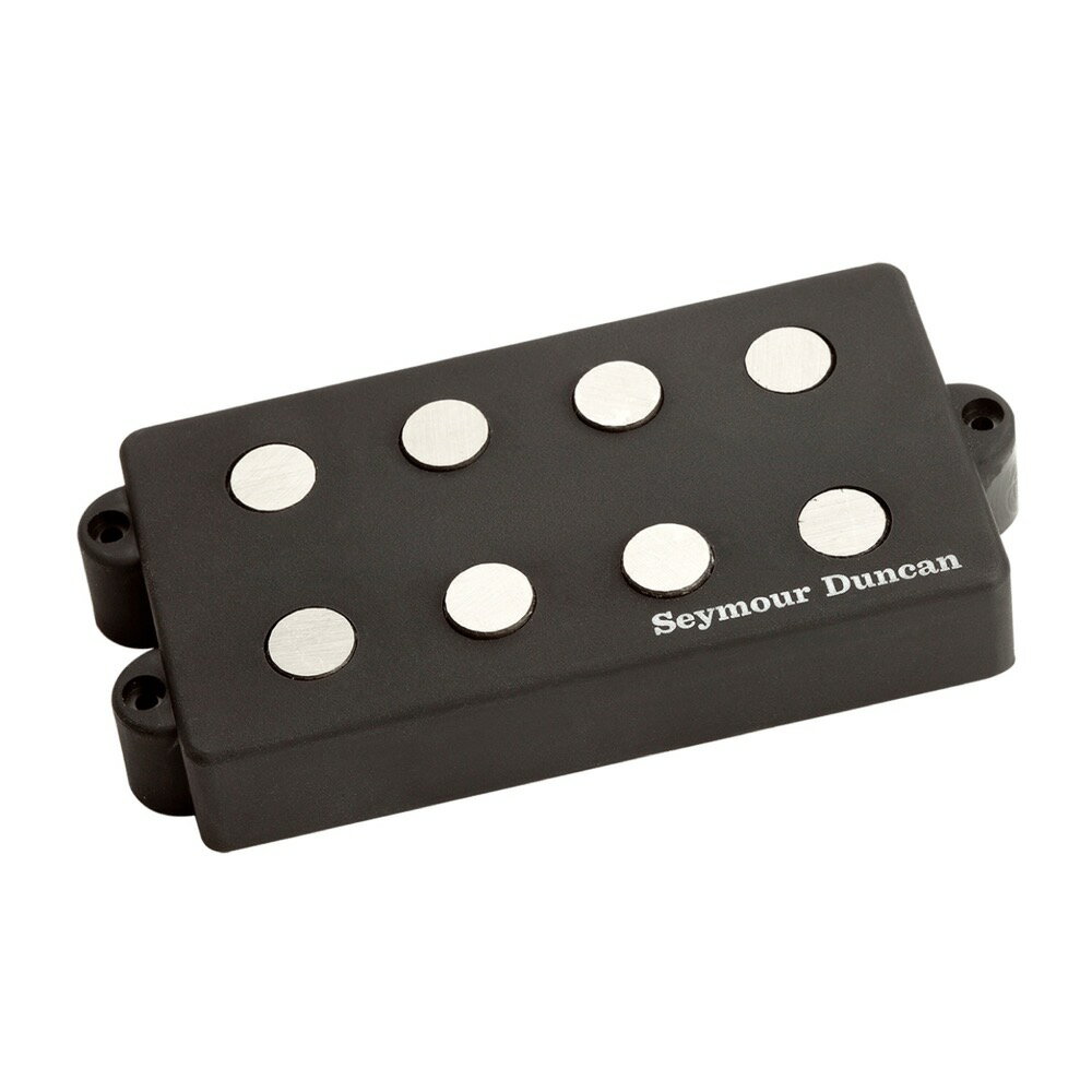 Seymour Duncan SMB-4D Ceramic エレキベースピックアップ※ギターパーツの取り扱いには、相応の技術と知識が必要になります。自己責任にて取り扱い可能な方のみ、ご検討下さい。取り付け時に起った、楽器及びパーツの破損・損傷等につきましては当店は保証出来ません。あらかじめご了承下さい。※取り付け作業後の商品につきましては、いかなる理由でも返品は受付出来ません。コイル底部にセラミックマグネットをセットし、出力をアップさせました。そのトーンは余分な"くすみ"を一切排除したディープでクリアなボトム、ファットなミドルレンジと輝きを増したトレブルエンド。全てのレンジで艶のあるタイトサウンドに仕上がっています。※STC-3M3、もしくはSTC-3M4と一緒に使用することで最適なトーンが得られます。※SMB-4Dは1976年製〜現在の4-String Musicman Sting Ray Bassに対応しています。※若干サイズや形状に違いがある場合があります。取り付けの前に確認をしてください。Magnet：Ceramic BarD.C. Resistance：1.3kEQ/B：7/M：8/T：6Cable：4-Con. Shielded