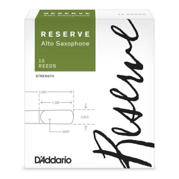 D'Addario Woodwinds/RICO LDADREASC2.5 レゼルヴ アルトサックスリード [2.5]