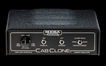 MESA/BOOGIE The CABCLONE 4Ω Cabinet Simulator with Built-In Amp Load & Headphone Output