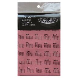 ORCAS CLOTH-OUC UKULELE CORD CLOTH PNK ウクレレコードクロス