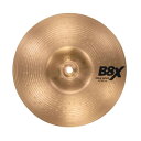 SABIAN B8X-10CSP B8 X Thin CHINA SPLASH 10” チャイナスプラッシュシンバルシートブロンズシンバル（リン青胴）に、レイジング（音溝づくり）と独特のマシンハンマリングを施したシリーズ。ハイピッチで明るくクリアーなサウンドが特徴。明るくクリアーで、音ヌケのよいオリエンタルなサウンド。10インチ(約25.4cm)