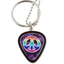 PICK WORLD Pick-Lace Frame PWPH7 Peace Mark Purple ピックホルダー・ネックレスお気に入りのピックをネックレスにしていつも身につけていられるPick-Lace Frameは、ギター・ピックをネックレスにできるホルダー。これでピックをいつでも身に着けておけます。ピックは取り外せるので、自分のお気に入りのピックを入れられます。タイプ：Peace Mark Purpleピック型：ティアドロップ（351シェイプ）ボールチェーン：約74cmキーホルダー・リング：直径3cm