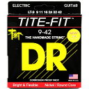 DR LT-9 LITE TITE-FIT エレキギター弦×3セット