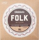 ダダリオ D'Addario FOLK NYLON EJ34×5SET ボールエンド付きクラシックギター弦