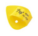 KIKUTANI POP PICK YEL サムピック ギターピック×12枚 材質：セルロイド厚さ：HEAVY(1.0mm)カラー：イエロー12枚セットでの販売です。　