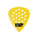 ESP（イーエスピー） PT-H10/Y 穴あきピック×50枚 。セルロイド材の穴あきピック 安定感あるピッキングが得られます。厚さ：　1.0mmカラー：　イエロー