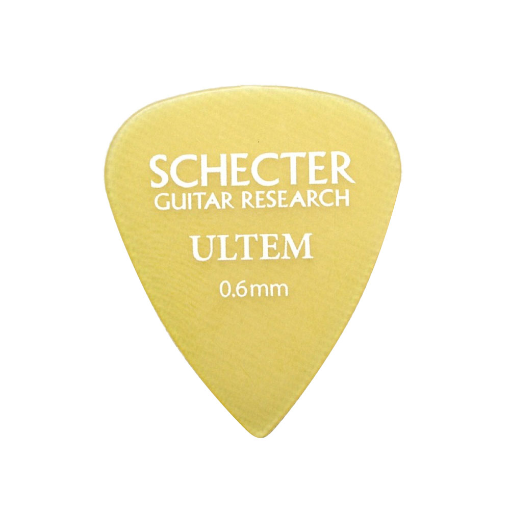 淚滴 - SCHECTER SPT-06-UL ティアドロップ型 0.6mm ウルテムピック×50枚