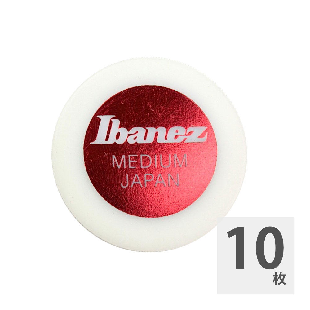 IBANEZ PA1M-WH 真円形ピック×10枚ピックにおける従来の概念を覆す、真円形をしたベース専用ピックです。 引掛かりの無いスムーズな使用感と まろやかなサウンドが特長的で、特にミドルテンポまでのポップスでフレージ ングされるような、ウォーキング・ベースに最適です。・持つ位置や弦に当てる位置を選ばない自由度の高い形状。 ・弦に対して垂直に近い角度で当ててもストレスの少ない、ポリアセタール材のミディアム・タイプを採用。通常のピックよりもアタック感を抑えた、まろやかで地を這う様なサウンドが特徴。・弦に対してやや斜めに当てた場合には、引掛かりの無い快適な弾き心地を実現。また先端のあるピックでは絶対に生み出せない、プレゼンスが強くそれでいて芯の太い音色の獲得が可能。材 ポリアセタール厚さ ミディアムWH (White)10枚での販売です。