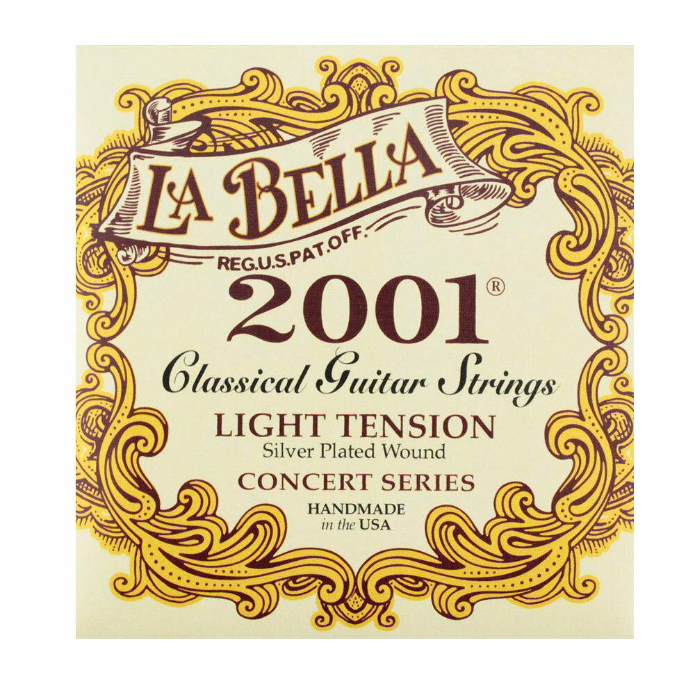 ラベラ 弦 3セット La Bella 2001 light Tension ×3SET クラシックギター弦