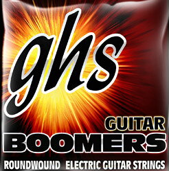 GHS GB7H Boomers 7弦用 エレキギター弦×3セット※3セットでの販売です。GHS（ガス）Boomersの7弦ギター用エレキ弦。1964年に発売されてからいまやBoomersはGHSのフラグシップとなりました。「パワーストリング」と呼ばれ、その力強いサウンドはあらゆるジャンルのプレーヤーに愛用されています。丸いコアにタイトに巻きつけたニッケルメッキ・スチールのラウンドワウンド弦です。独自開発のDynamiteAlloy（ダイナマイトアロイ）合金製で、明るい音色とロングサスティーンが特徴です。Roundwound Nickel Plated Steelゲージ： .013 .017 DY30 DY42 DY54 DY64 DY74*DY=Dynamite Alloy